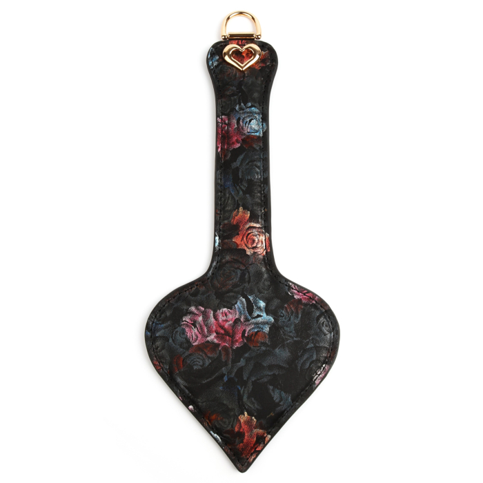 Geisha Floral Jacquard Paddle - Black