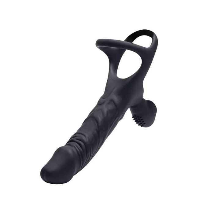 Fantasy Hephaestus Vibrating Dildo for Double Penetration