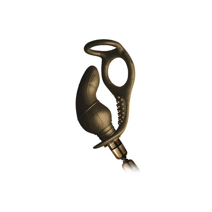 Prostate Massager - Rocks Off Dauntless Metallic Gold
