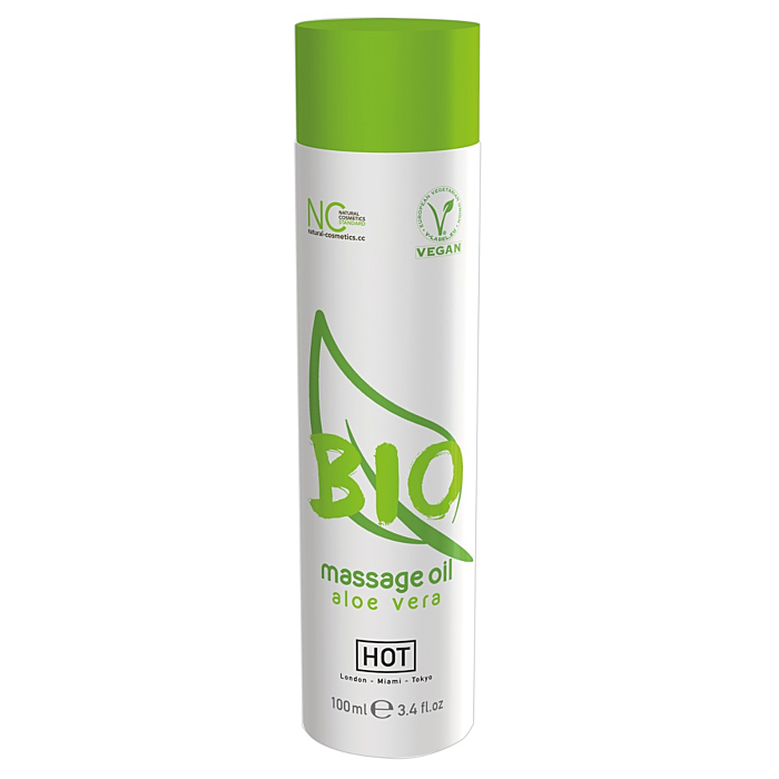Massage Oil - Hot Bio Massage Oil Aloe Vera 100ml