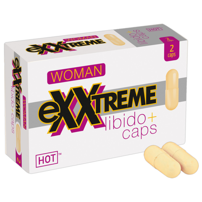 Dietary Supplement for Women - Hot Exxtreme Libido Caps Woman 2 Pack