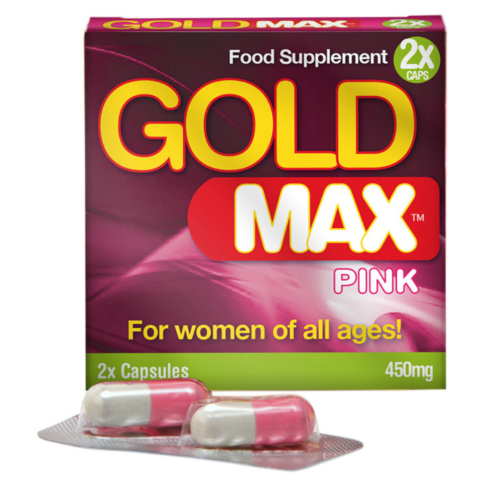 Libido Supplement for Women - GoldMAX Libido pink For Women 450mg x2