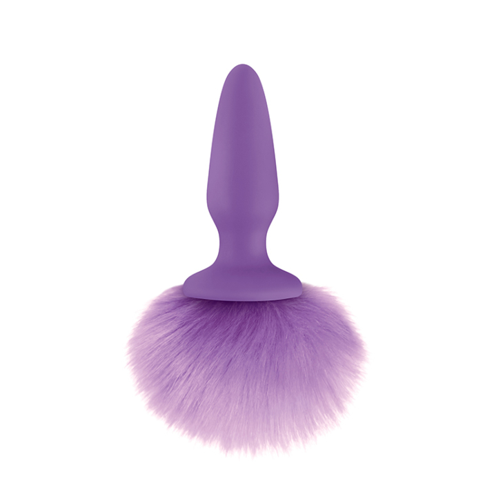 Butt Plug with Tail - NS Novelties Bunny Tails Purple