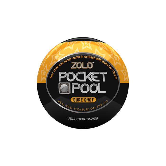 Zolo Pocket Pool Sure Shot Male Masturbator