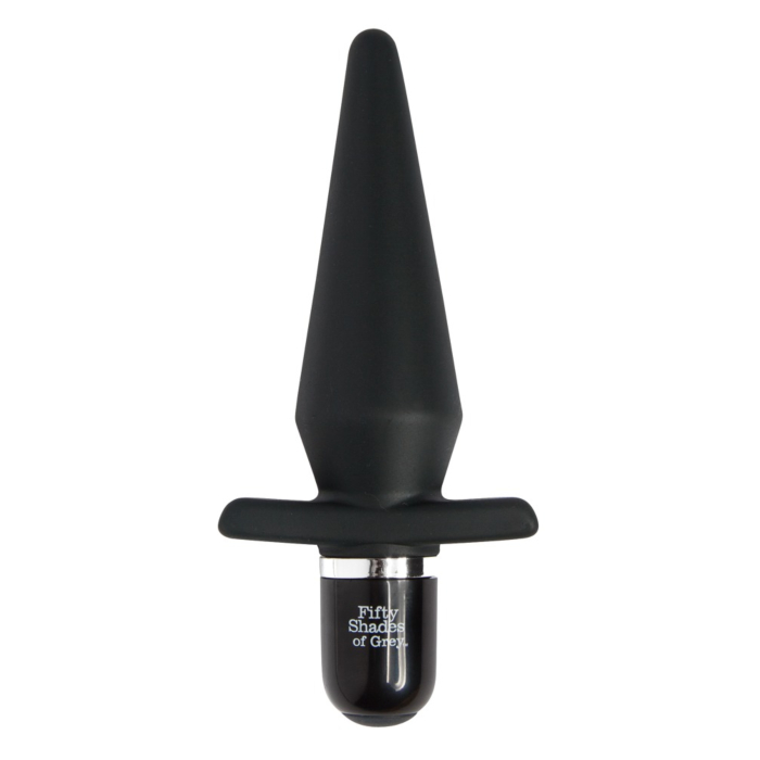 Vibrating Butt Plug - Fifty Shades of Grey Delicious Fullness Black