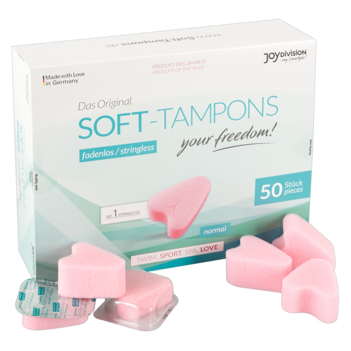 Soft Tampons Normal - 50pcs | Joydivision