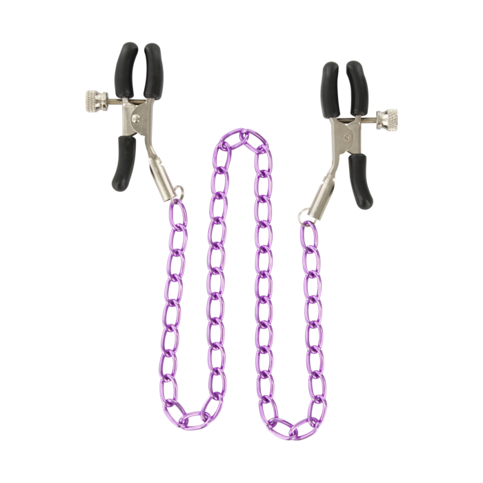 Toy Joy Silver Stimulating Nipple Chain