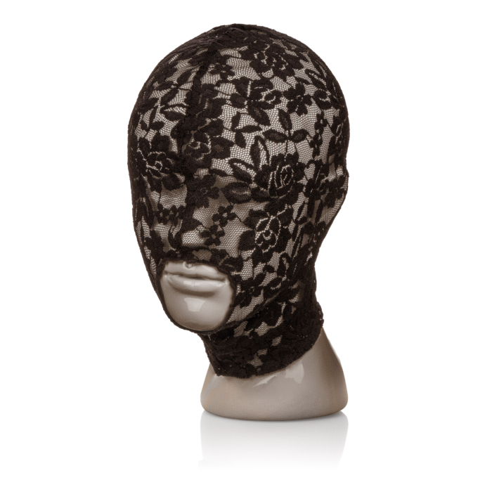 Scandal Lace Hood - Black One Size