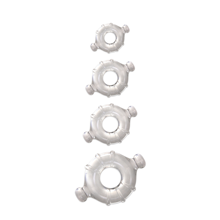 Ns Novelties Renegade Vitality Rings Clear