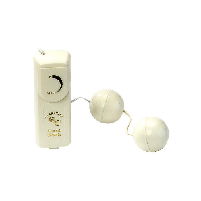 Vibrating Kegel Balls - Seven Creations Vibrating Duoballs Gold