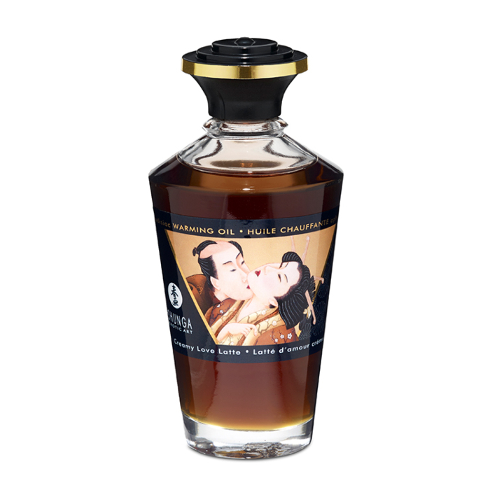 Aphrodisiac Warming Oil - Creamy Love Latte - 100ml