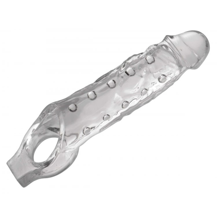 Penis Sleeve - Size Matters Clearly Ample Penis Enhancer Transparent