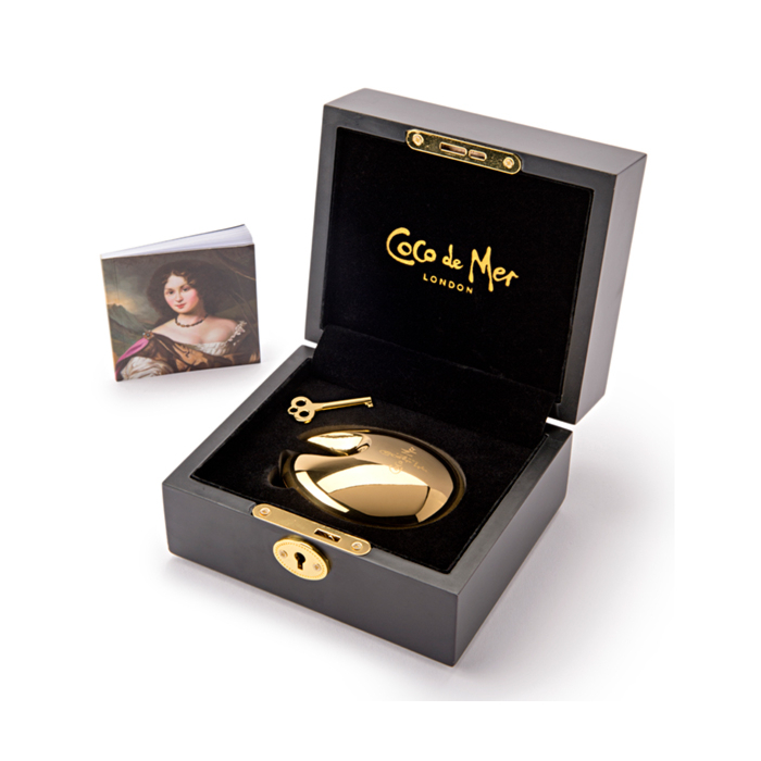 Coco de Mer - Nell Pleasure Seed Vibrator 18K Gold Plate Gold