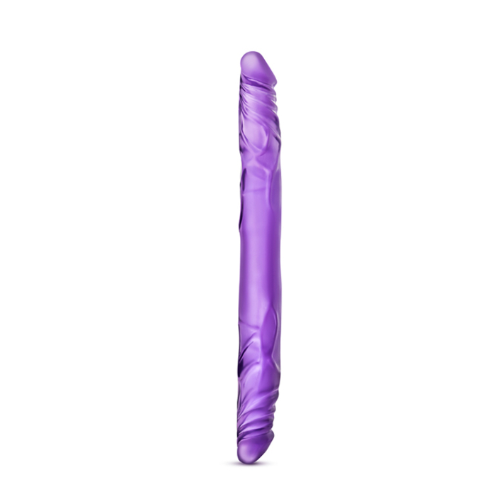 Blush B Yours 14 Inch Double Dildo – Purple