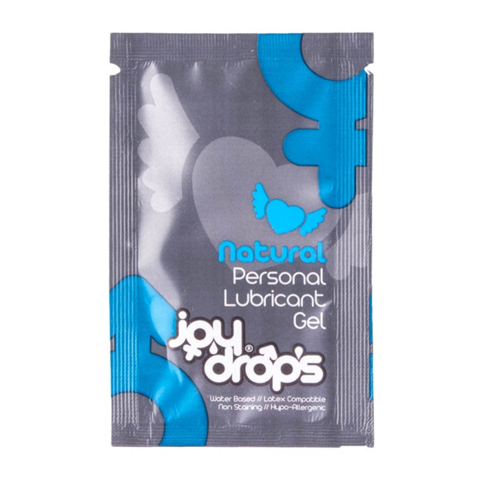 Joydrops Natural Personal Lubricant Gel - 5ml Sachet