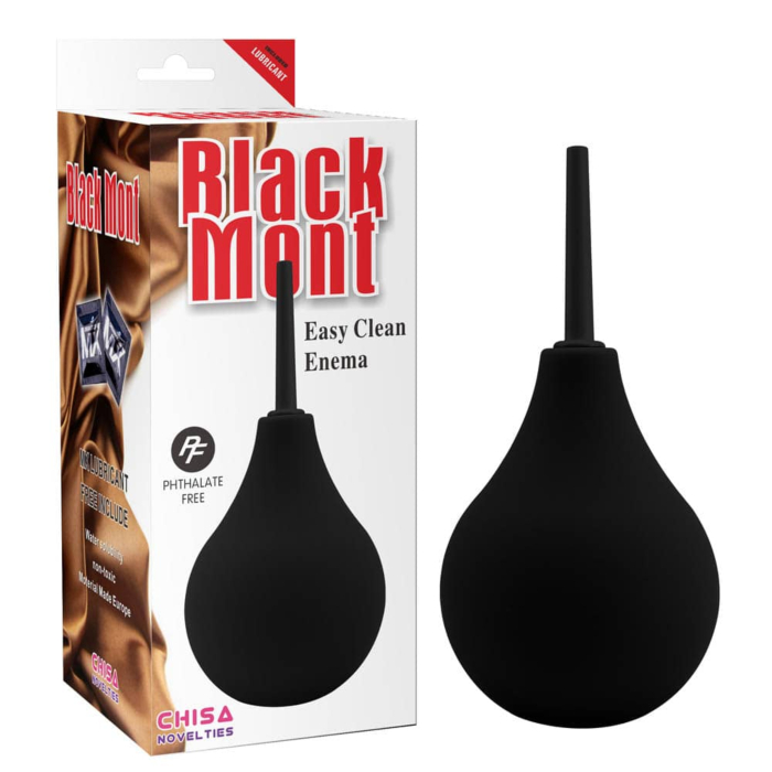 Chisa Novelties Black Mont Easy Clean Enema Black 250ml