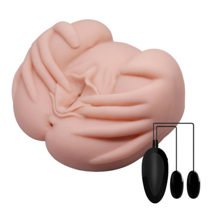 Men's Masturbator with bullet Flesh Gloria