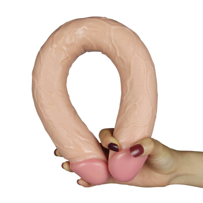 Realistic Β Slim Ultra Double Dildo 44 cm - Lovetoy