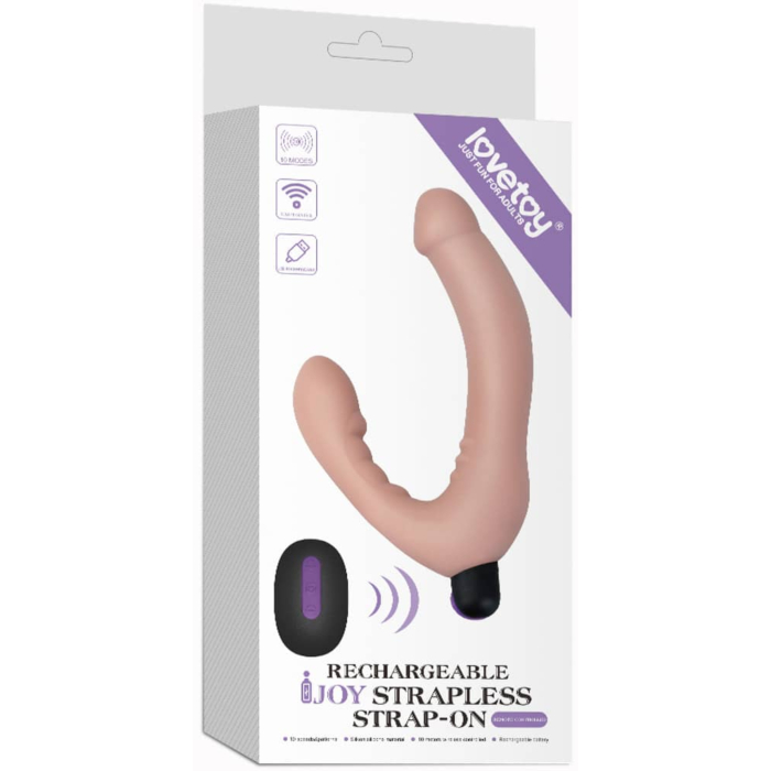 Rechargeable Ijoy Strapless Remote Strap On