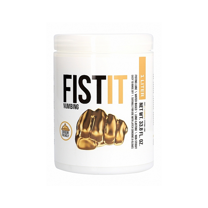 Fist It Numbing Water-Based Anal Lubricant 1000ml
