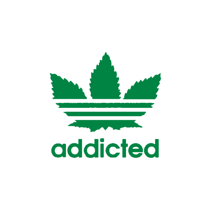 addicted Stamp