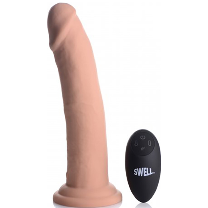 Swell 7X Inflatable and Vibrating Silicone Dildo 21.5 cm - XR Brands