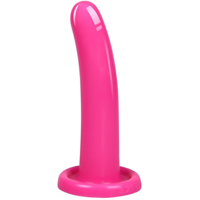 Curved Dildo - Lovetoy Holy Dong Small Silicone Dildo 1611 Pink