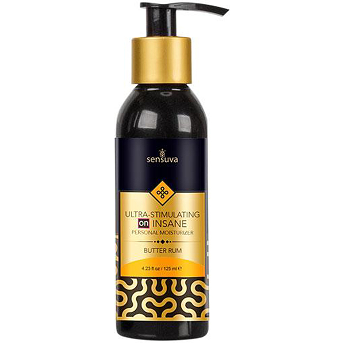 Arousal Lubricant - Sensuva Insane Arousal Glide Hot Butter Rum 125ml