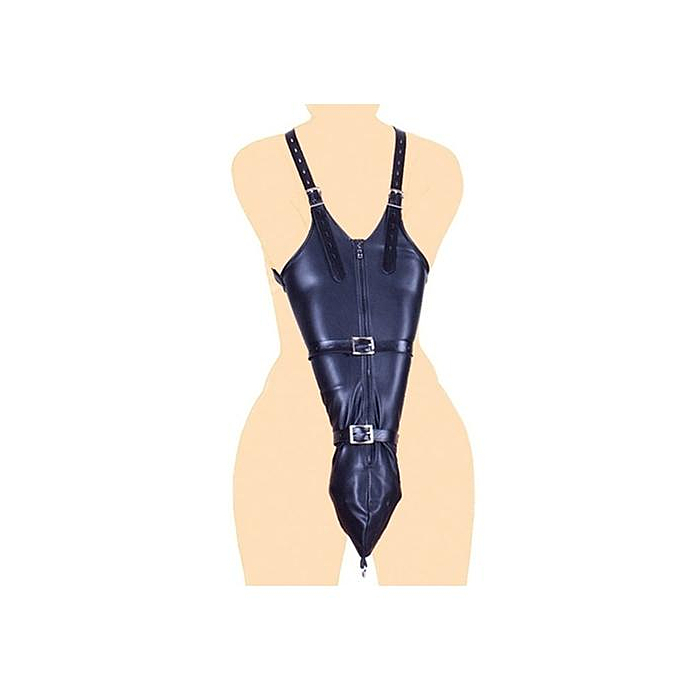 Camisole Strict Leather Zipper