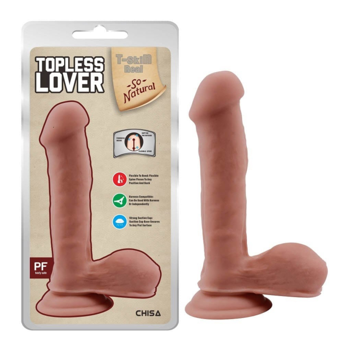Chisa Novelties Topless Lover-Flesh Realistic Dildo