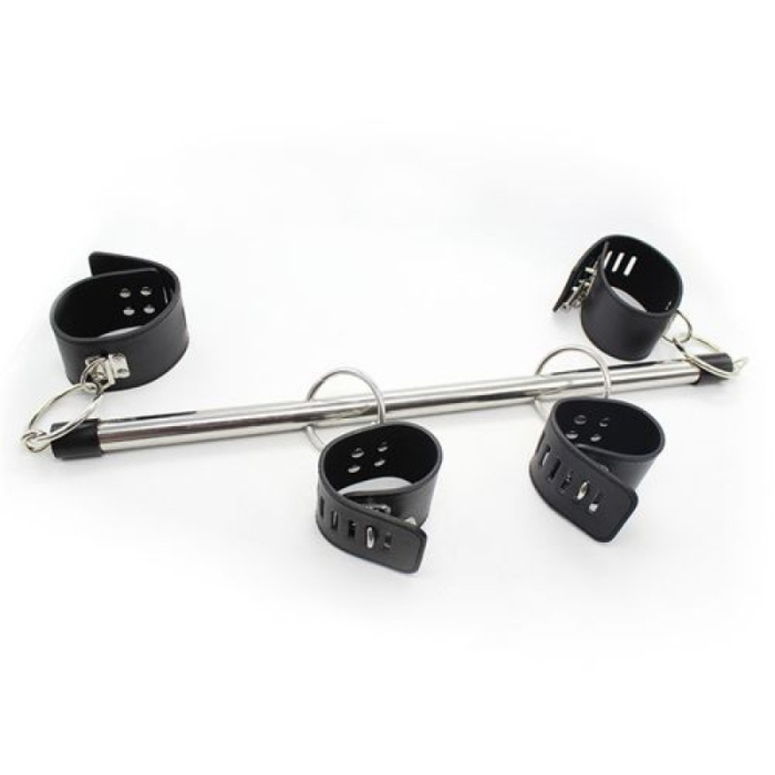 Hogtie Tube Restraint Bar with cuffs