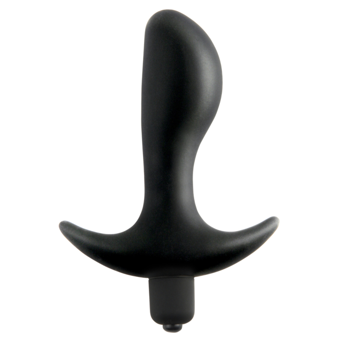 Pipedream Anal Fantasy Vibrating Butt Plug - Black Silicone