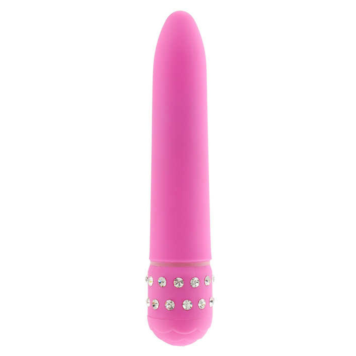 Classic Vibrator Diamond Superbe (Pink) - Toy Joy