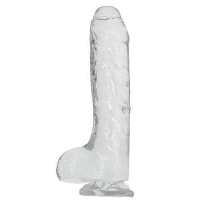 Toyz4Lovers Real Rapture Clear Jelly Dildo - Medium