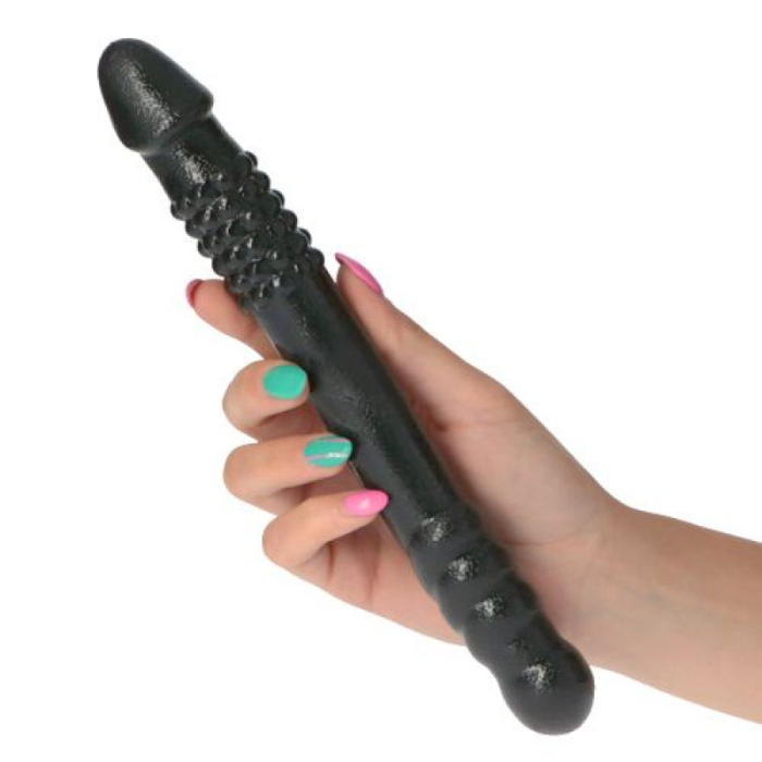 Toyz4lovers Double Phallus Twofold Dildo - Black