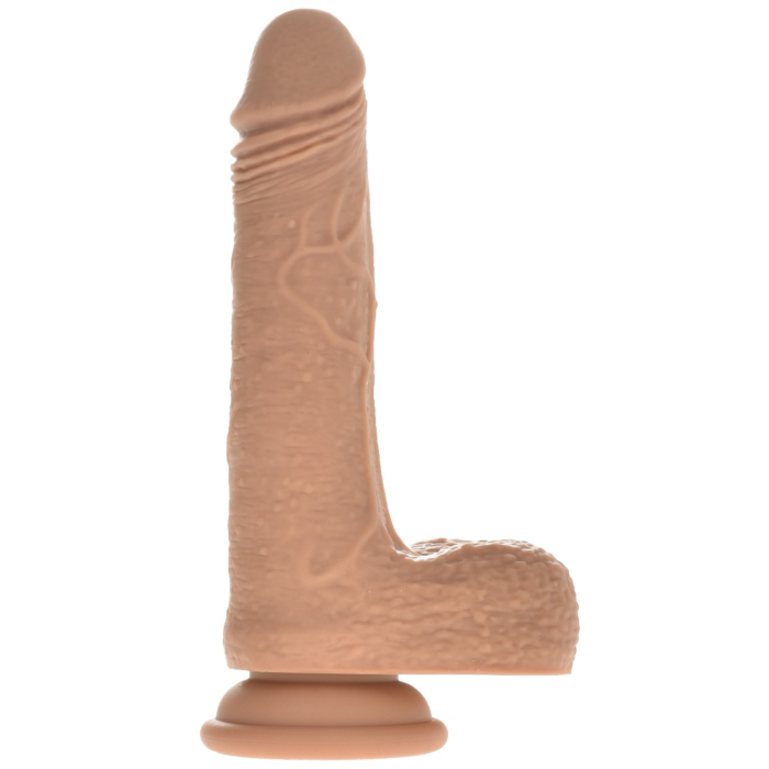 Realistic Dildo Zetty with Liquid Silicone 19 cm - Natural