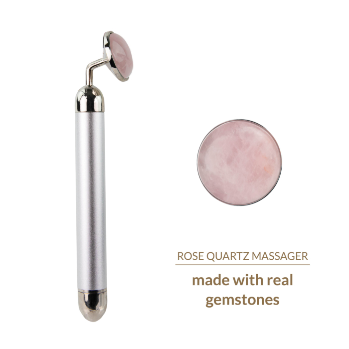 La Gemmes Lay-On Clitoral Vibrator - Rose Quartz Massager