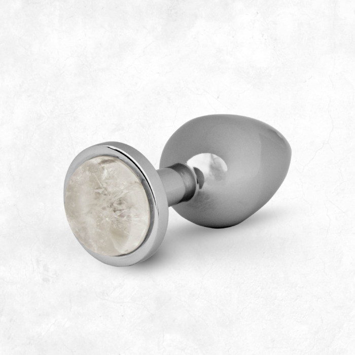 La Gemmes Clear Quartz Butt Plug