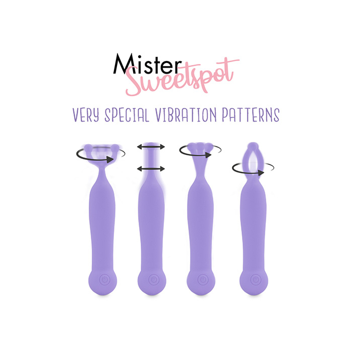 Purple clit shaker Feelztoys Mister Sweetspot