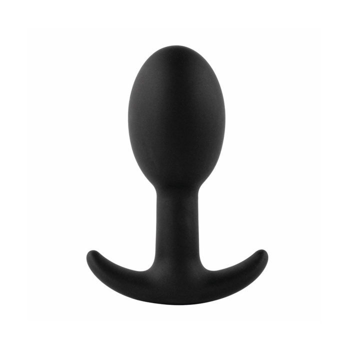 Plugz Silicone Butt Plug Nr. 3 (Black) - Feelztoys