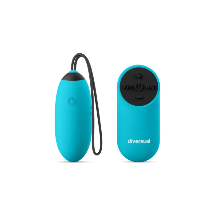 Vibrating Eggo Turquoise Remote