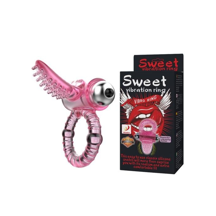Cock Ring,10 Functions vibe, Pink
