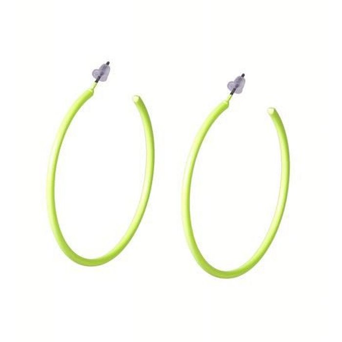 Neon Yellow Earring
