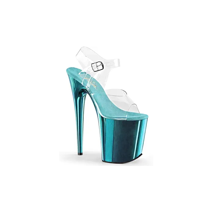 Pleaser Women's FLAM808/C/TECH Platform Sandal