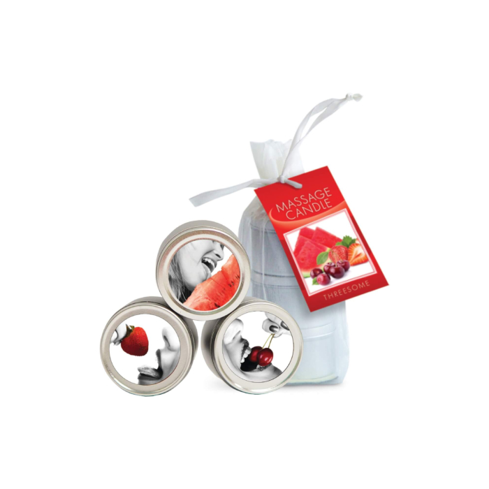 Massage Candle Threesome - 3 candles 57g