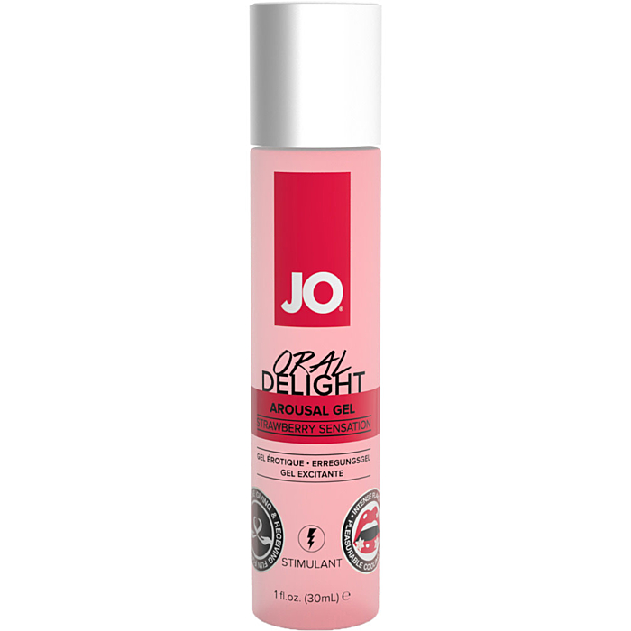 Arousal Gel - System JO Oral Delight Arousal Gel Strawberry Sensation 30ml