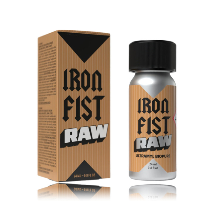 Iron Fist Raw Ultramyl Biopure Poppers 24ml