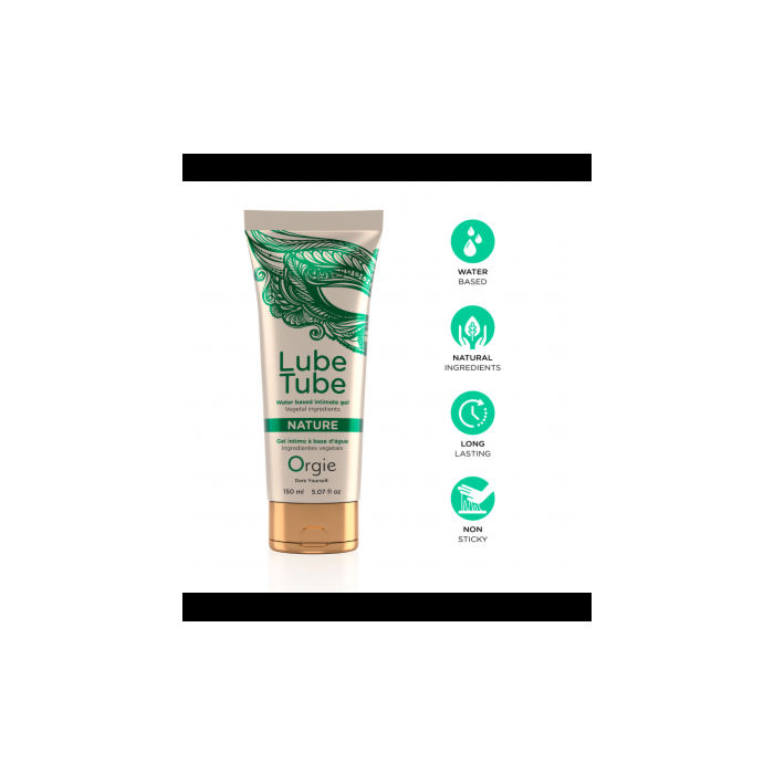 Lube Tube Water-Based Personal Lubricant Nature 150ml - Orgie