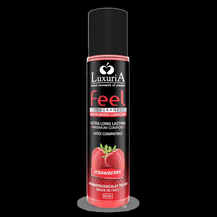 Luxuria Feel Long Lasting Water Based Lube Strawberry 60 ml