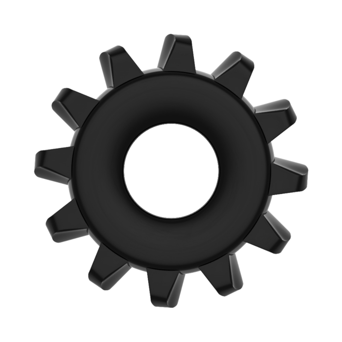 Penis Ring - Lovetoy POWER PLUS Cockring 2 Black